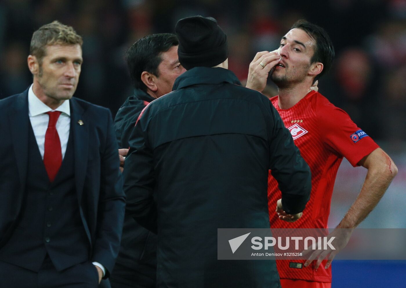 Football. UEFA Champions League. Spartak vs. Sevilla