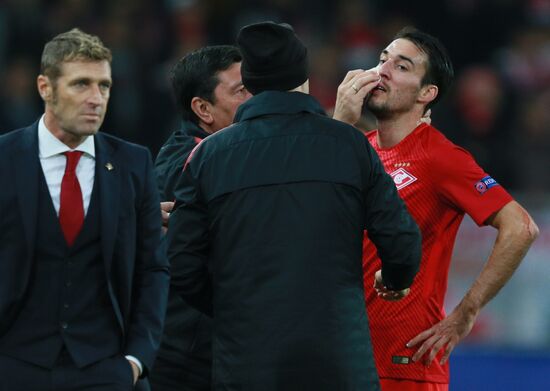 Football. UEFA Champions League. Spartak vs. Sevilla
