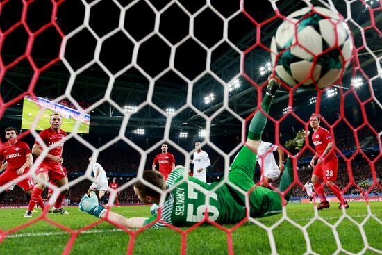 Football. UEFA Champions League. Spartak vs. Sevilla