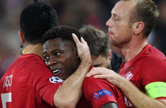 Football. UEFA Champions League. Spartak vs. Sevilla