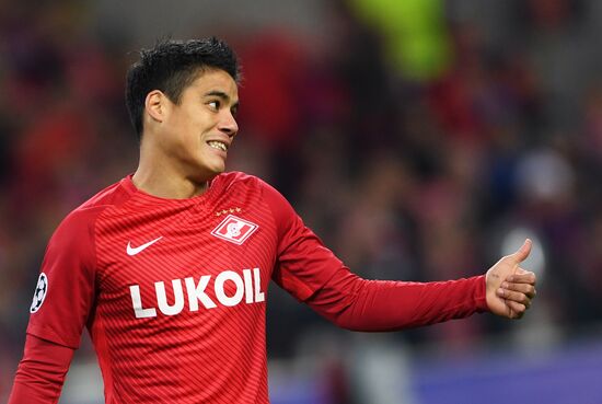 Football. UEFA Champions League. Spartak vs. Sevilla