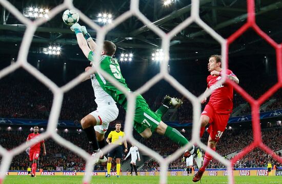 Football. UEFA Champions League. Spartak vs. Sevilla