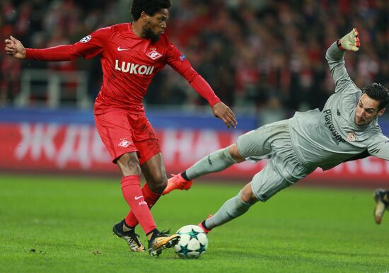 Football. UEFA Champions League. Spartak vs. Sevilla