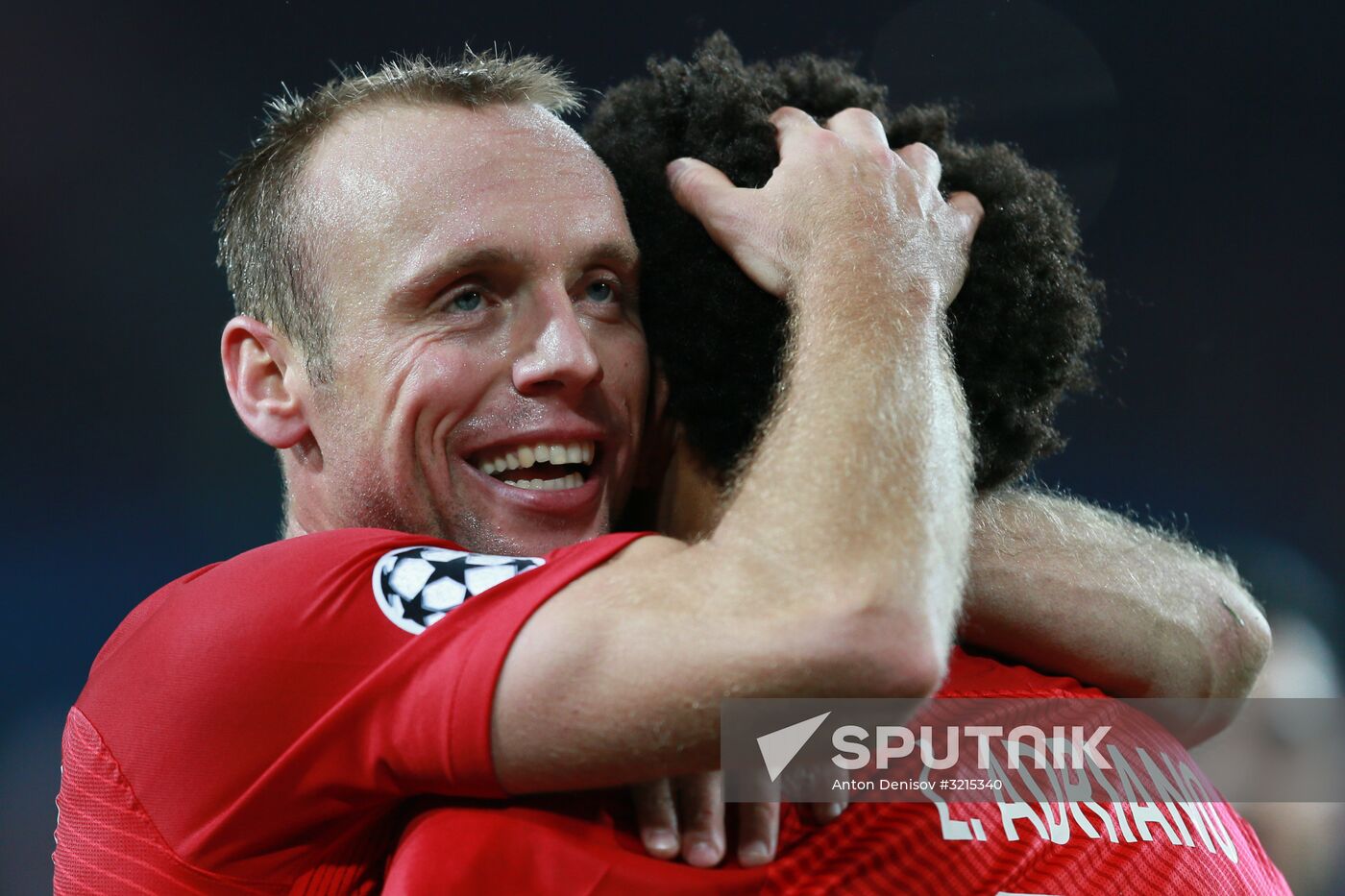 Football. UEFA Champions League. Spartak vs. Sevilla