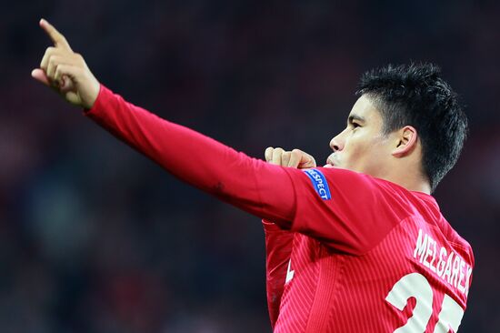 Football. UEFA Champions League. Spartak vs. Sevilla