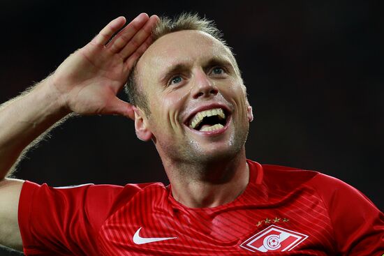 Football. UEFA Champions League. Spartak vs. Sevilla