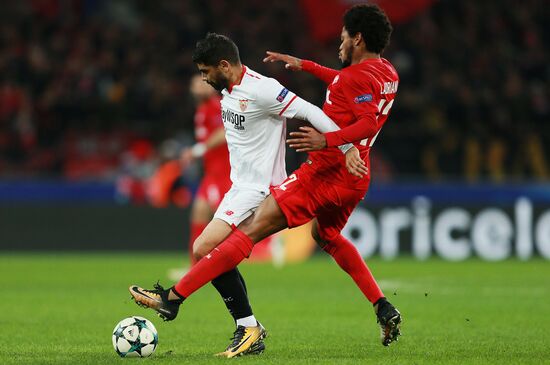 Football. UEFA Champions League. Spartak vs. Sevilla