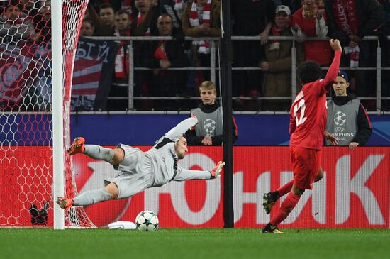 Football. UEFA Champions League. Spartak vs. Sevilla