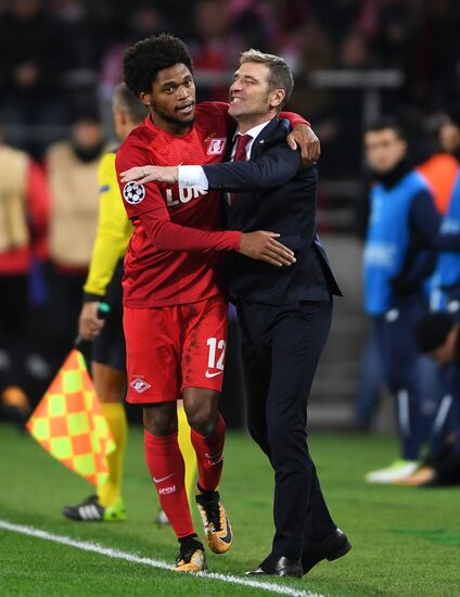 Football. UEFA Champions League. Spartak vs. Sevilla