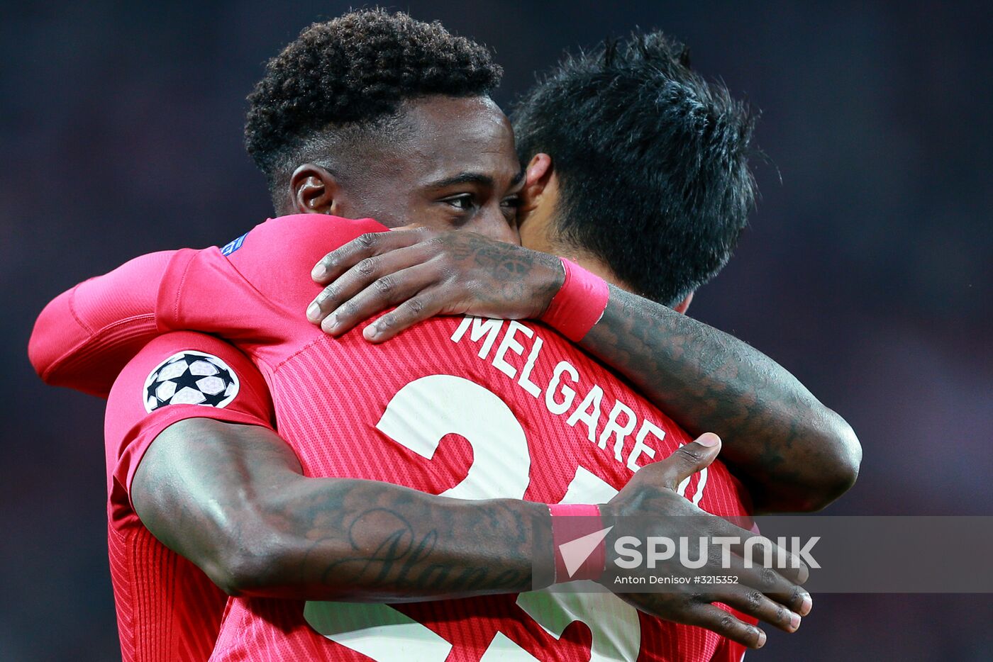 Football. UEFA Champions League. Spartak vs. Sevilla