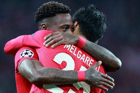 Football. UEFA Champions League. Spartak vs. Sevilla