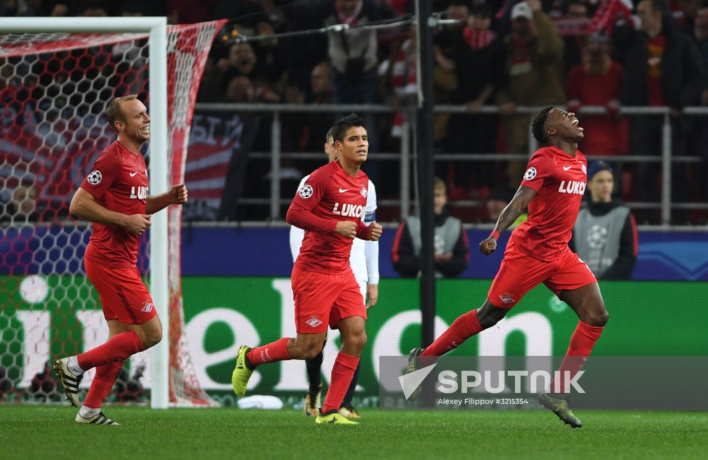 Football. UEFA Champions League. Spartak vs. Sevilla