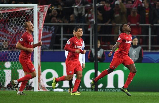 Football. UEFA Champions League. Spartak vs. Sevilla