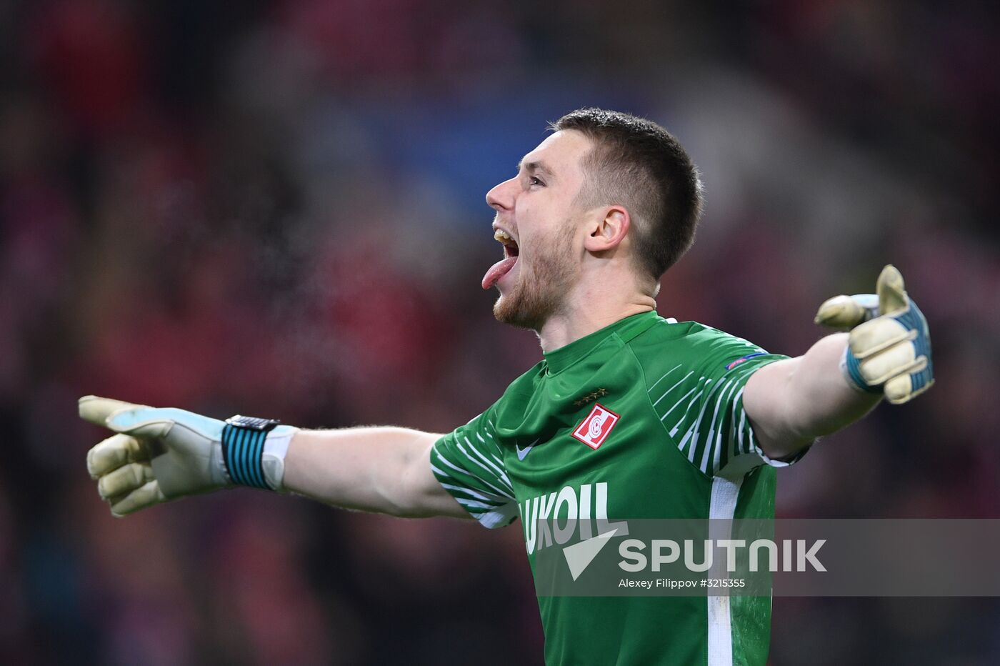 Football. UEFA Champions League. Spartak vs. Sevilla