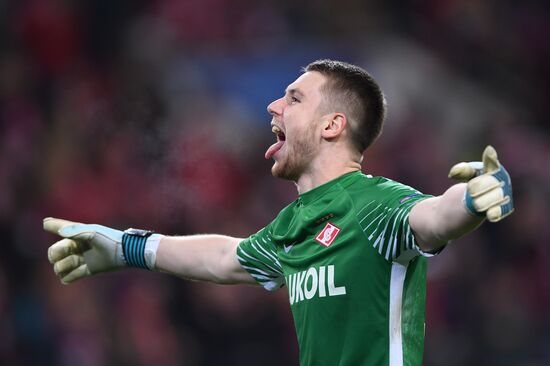 Football. UEFA Champions League. Spartak vs. Sevilla