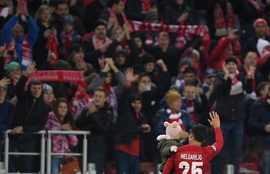 Football. UEFA Champions League. Spartak vs. Sevilla