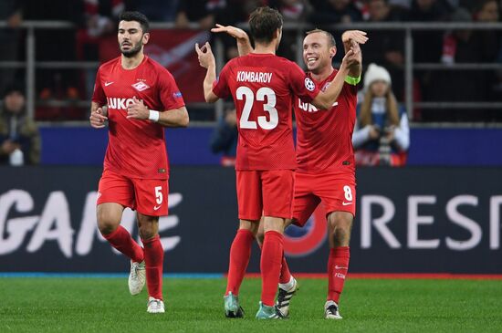 Football. UEFA Champions League. Spartak vs. Sevilla