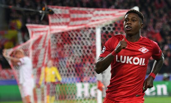 Football. UEFA Champions League. Spartak vs. Sevilla