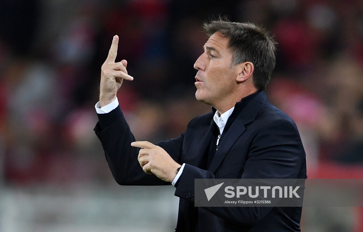 Football. UEFA Champions League. Spartak vs. Sevilla