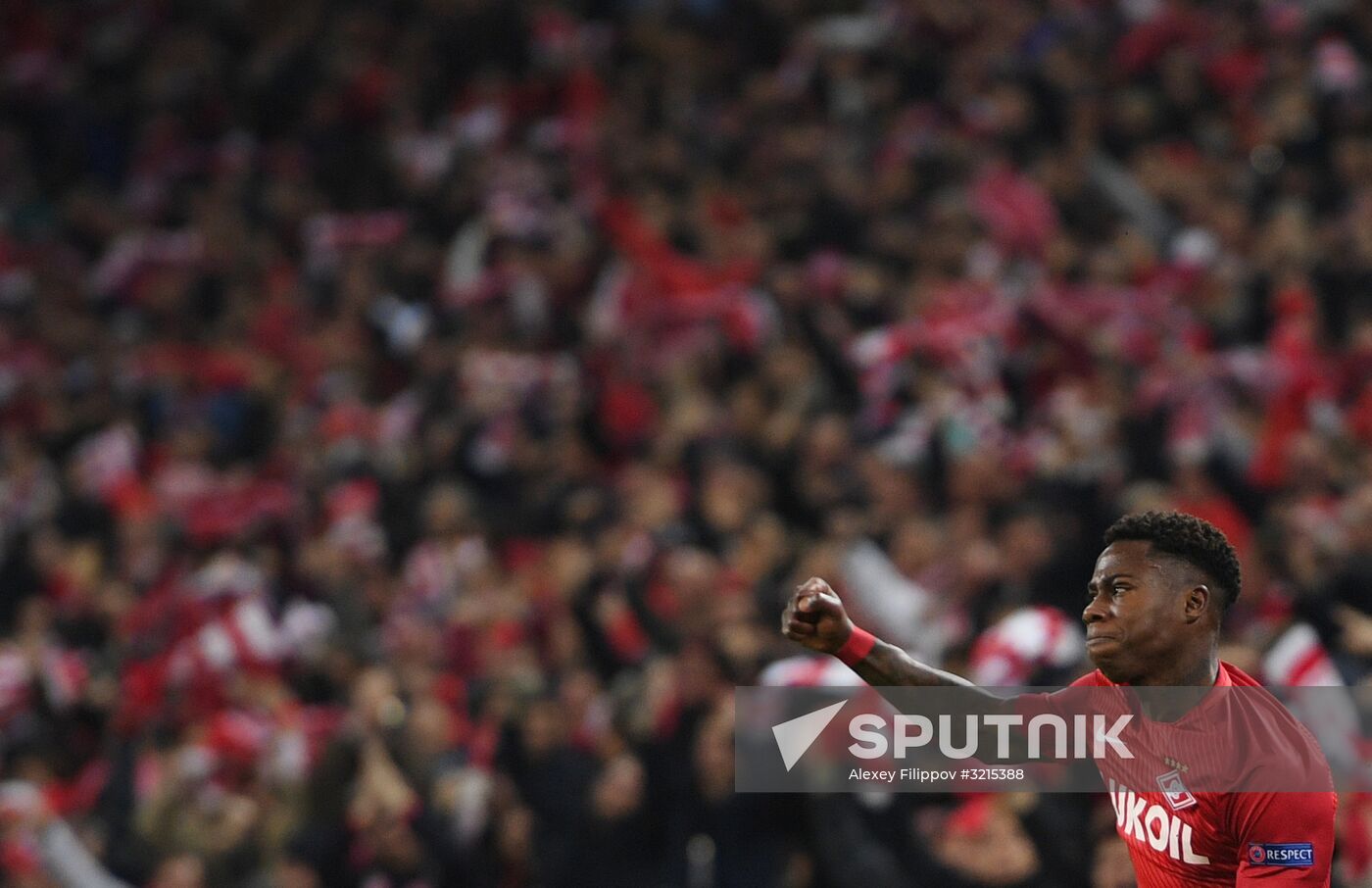 Football. UEFA Champions League. Spartak vs. Sevilla