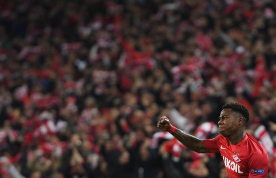 Football. UEFA Champions League. Spartak vs. Sevilla