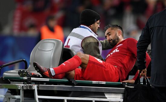 Football. UEFA Champions League. Spartak vs. Sevilla
