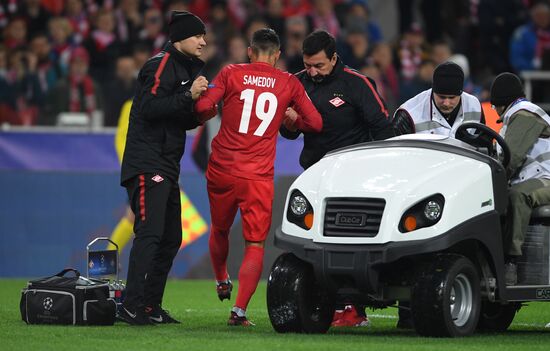 Football. UEFA Champions League. Spartak vs. Sevilla