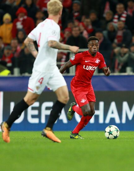 Football. UEFA Champions League. Spartak vs. Sevilla