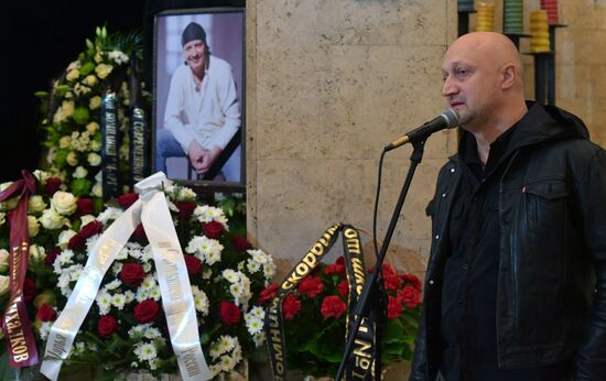 Paying last respects to actor Dmitry Maryanov