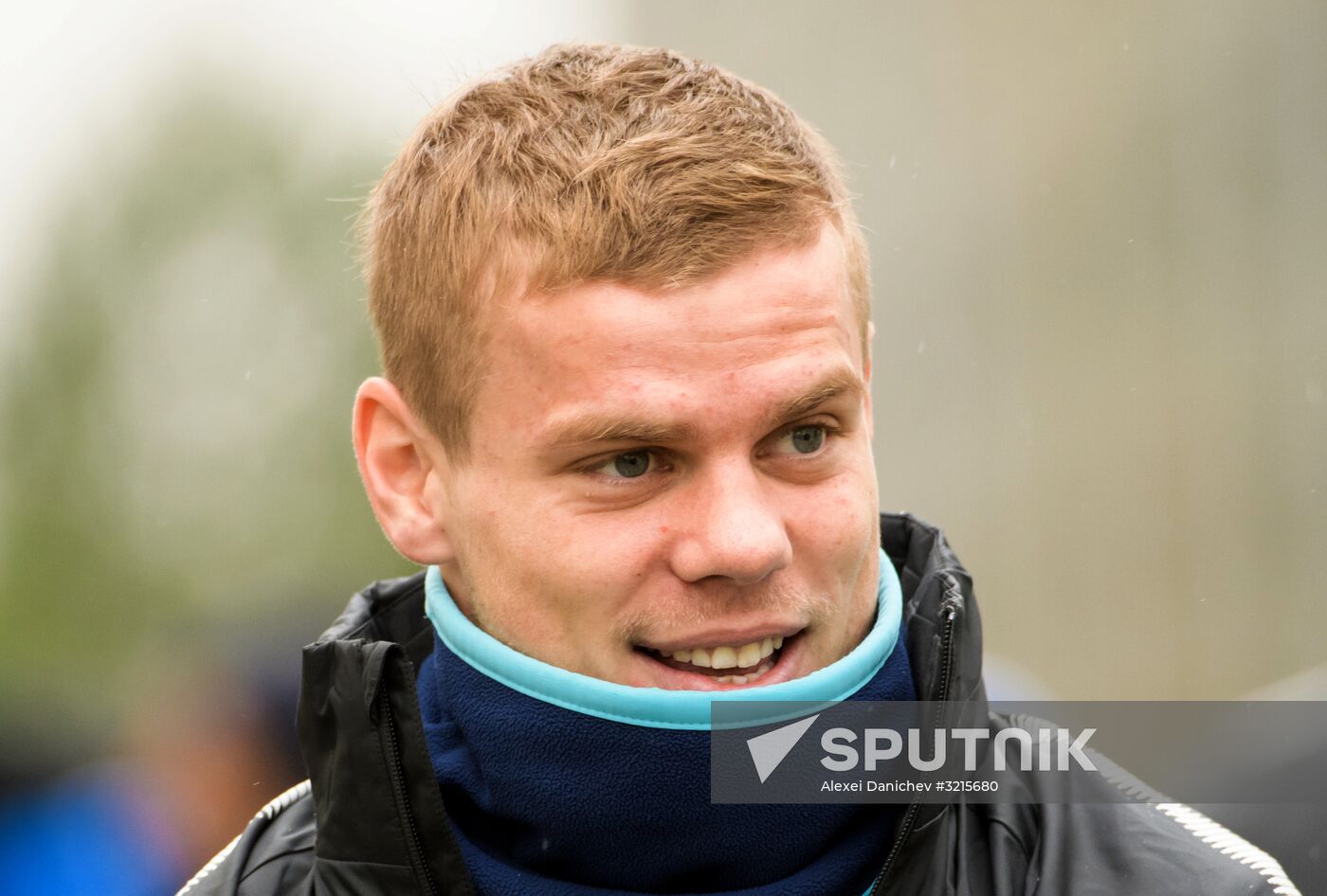 Football. UEFA Europa League. Zenit training session