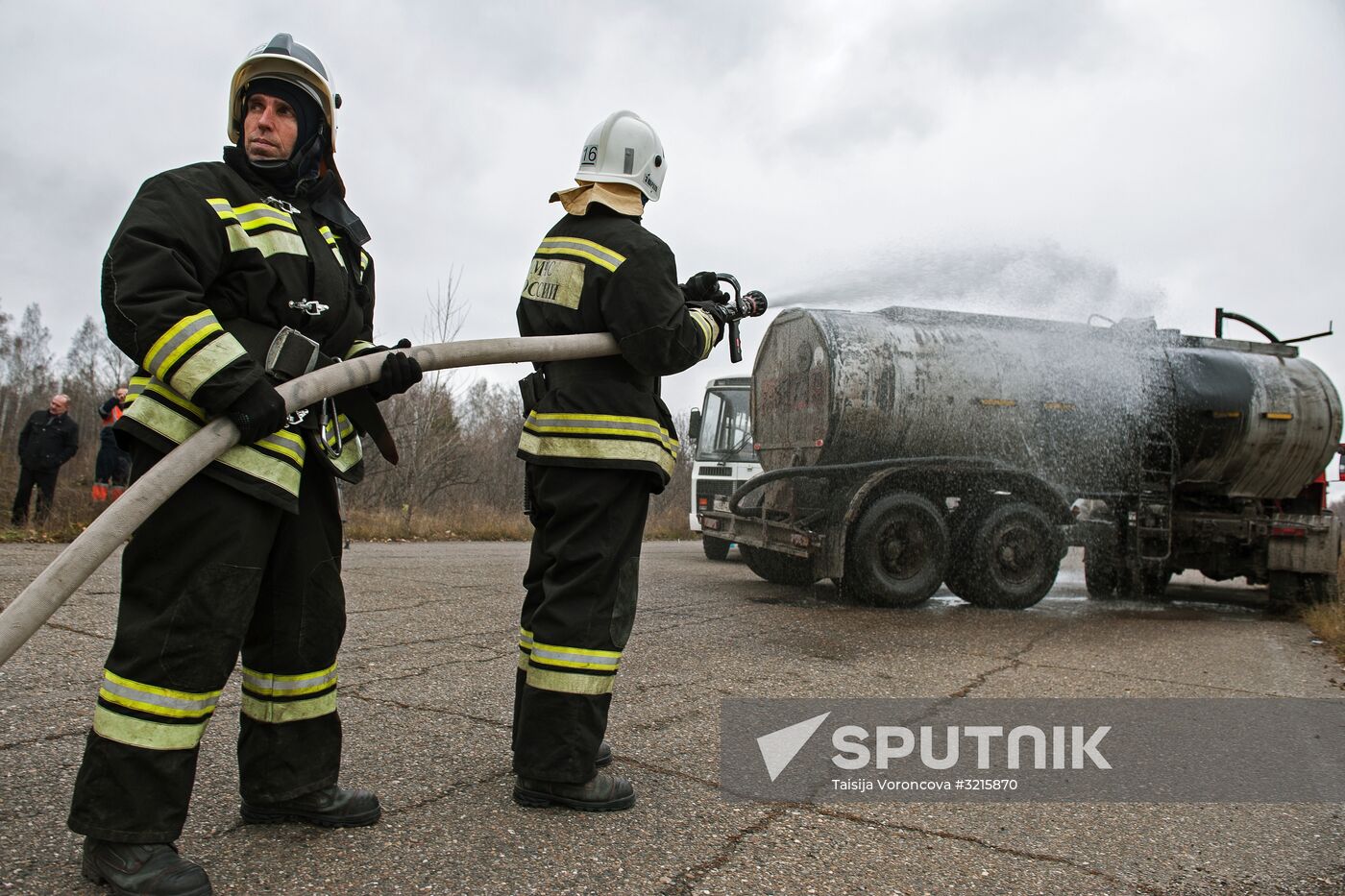 EMERCOM drill in Tomsk Region