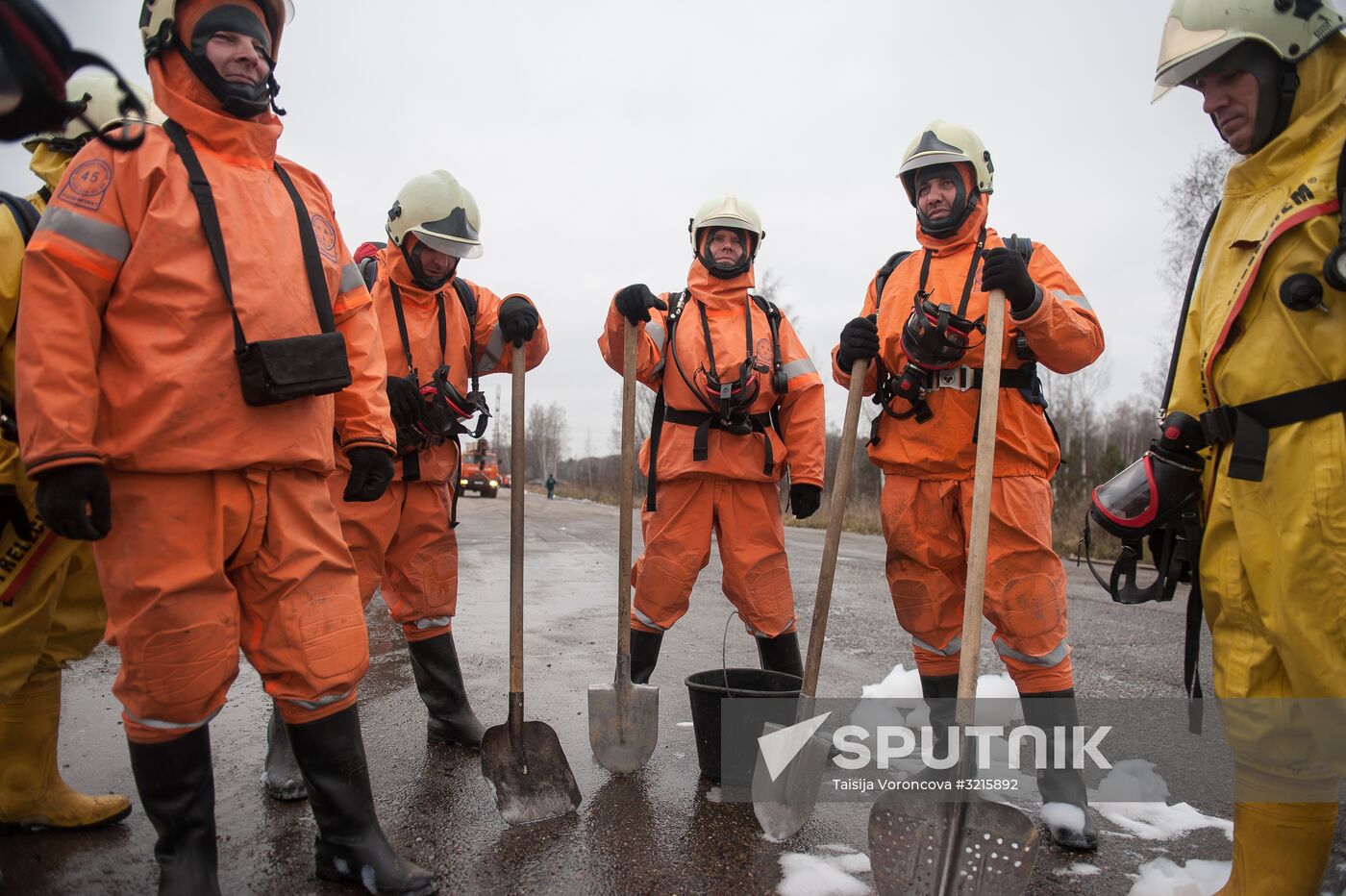 EMERCOM excercise in Tomsk Region