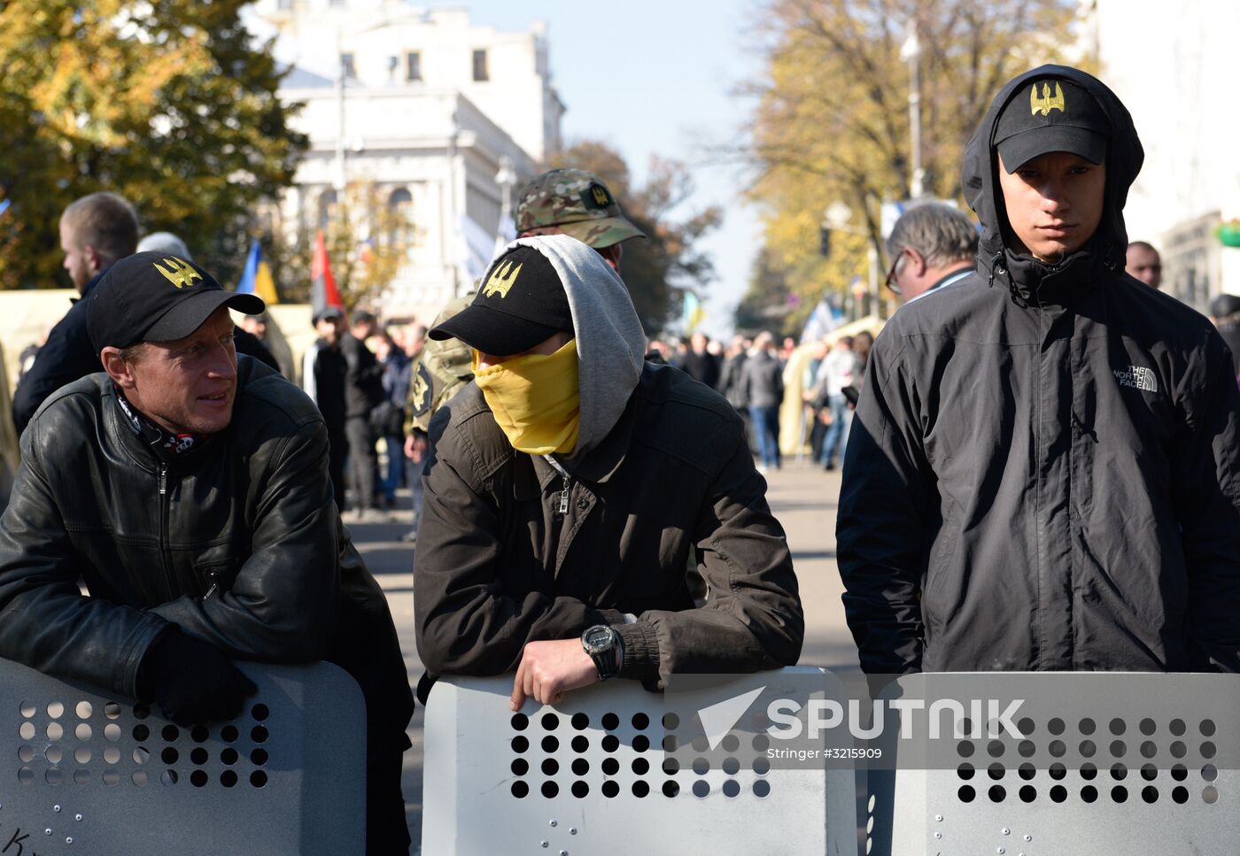 Situation outside Verkhovna Rada in Kiev
