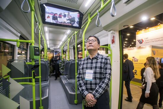 International Innovative Forum of Public Transport SmartTRANSPORT in St. Petersburg