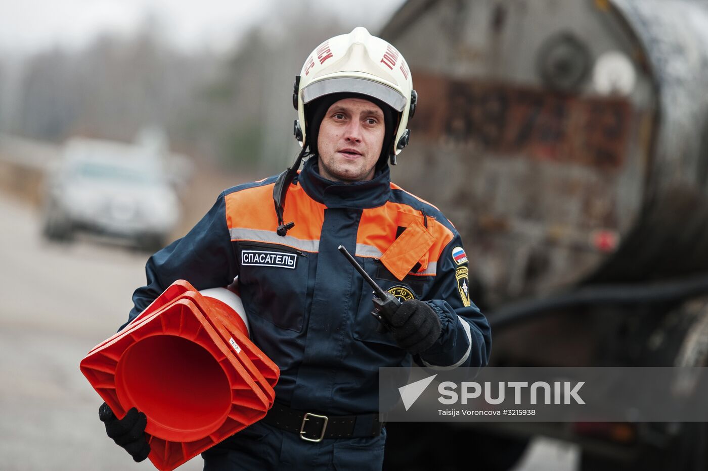 EMERCOM excercise in Tomsk Region