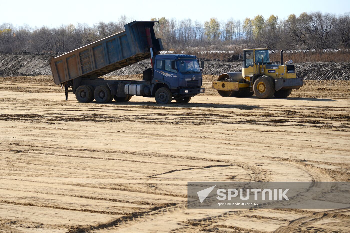 Construction of the Khabarovsk Bypass road