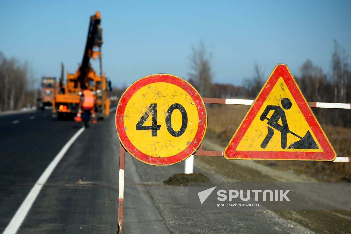A-375 "Vostok" Khabarovsk - Nakhodka federal highway under major repair