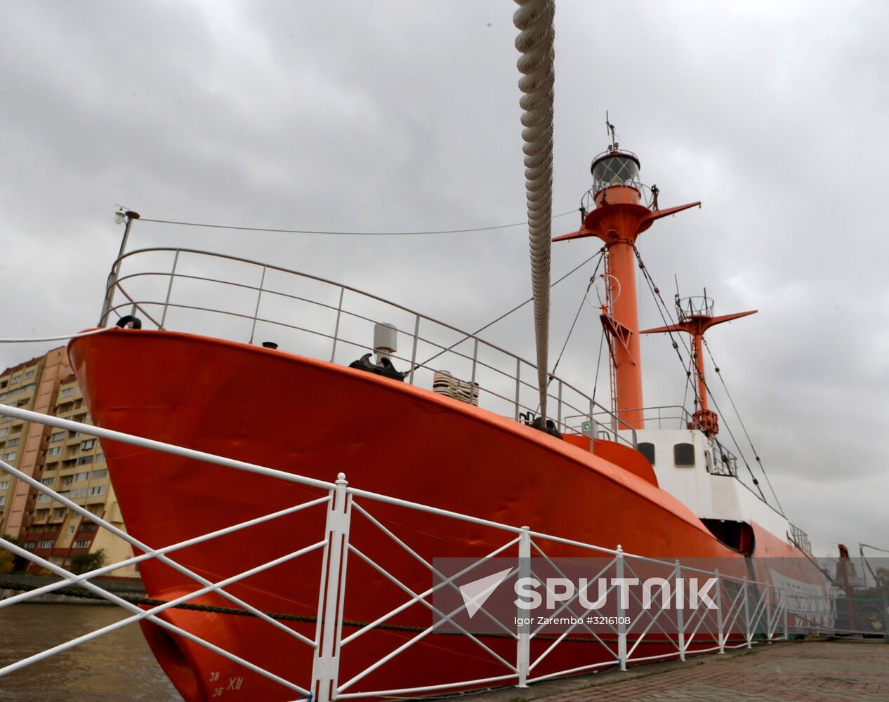 Irbensky lightship put on display at Museum of World Ocean in Kaliningrad