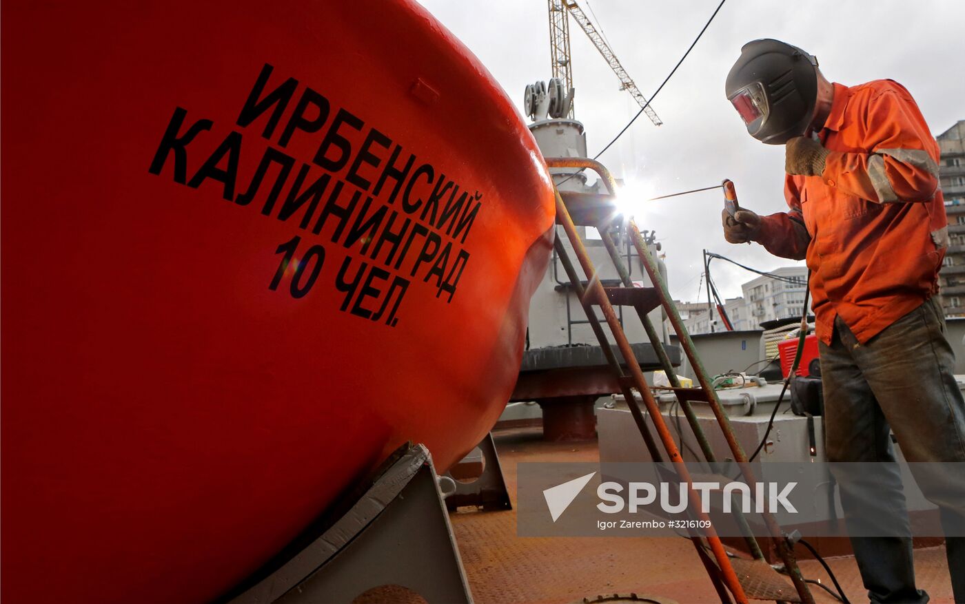 Irbensky lightship put on display at Museum of World Ocean in Kaliningrad