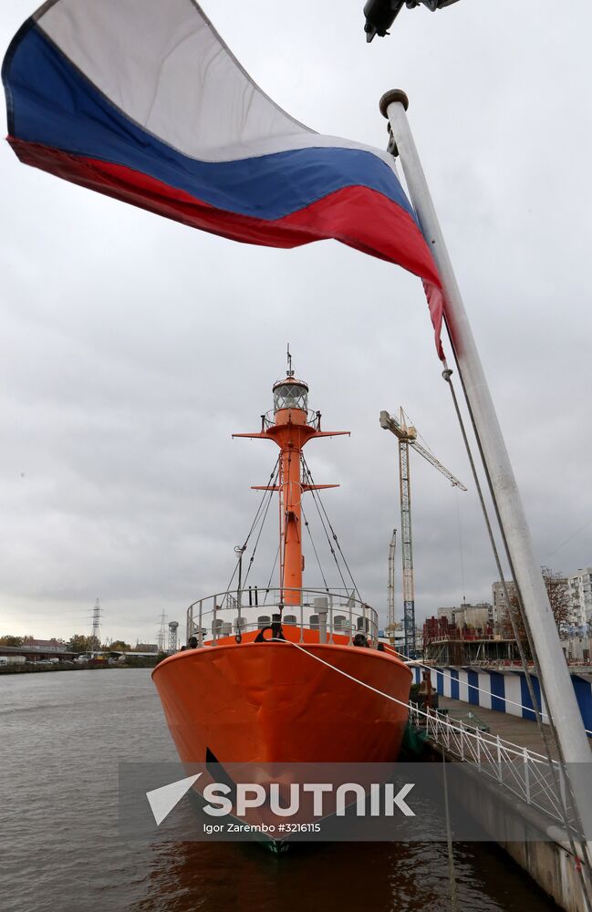 Irbensky lightship put on display at Museum of World Ocean in Kaliningrad