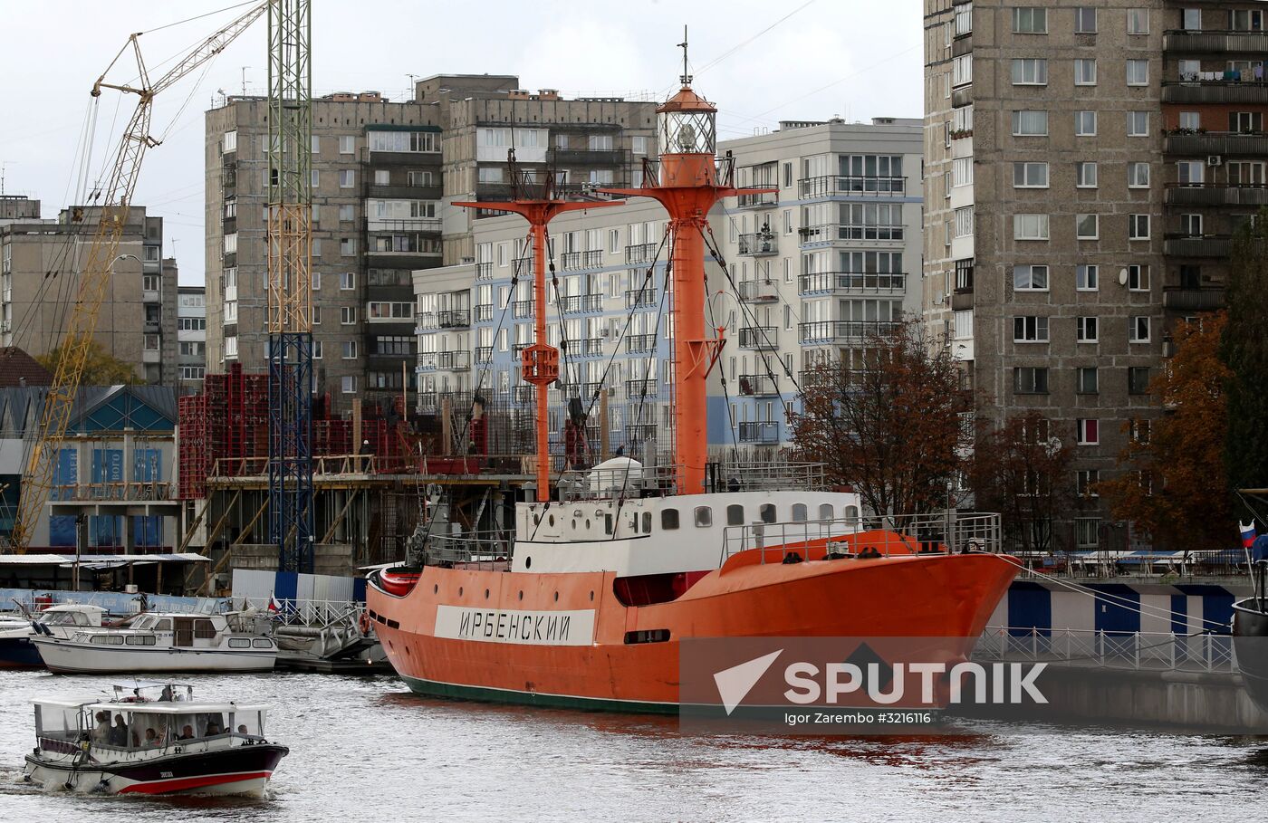Irbensky lightship put on display at Museum of World Ocean in Kaliningrad