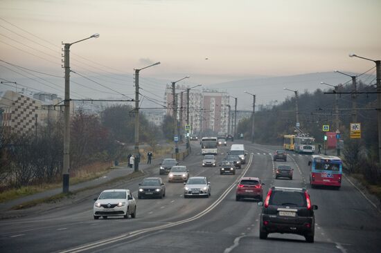 Cities of Russia. Murmansk