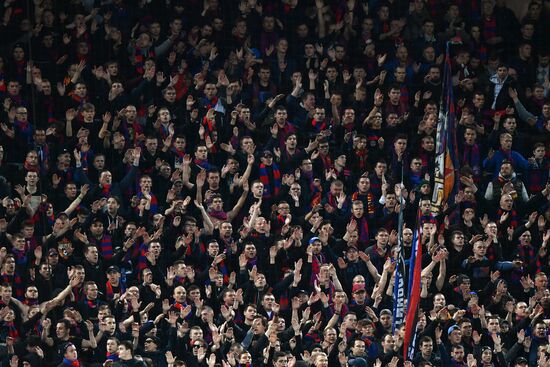 Football. UEFA Champions League. CSKA vs. Basel