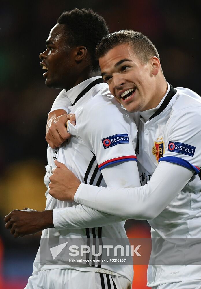 Football. UEFA Champions League. CSKA vs. Basel