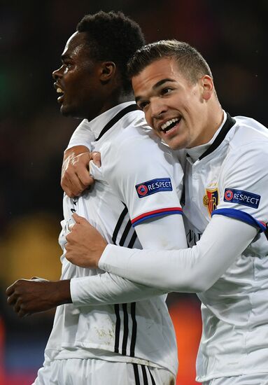 Football. UEFA Champions League. CSKA vs. Basel