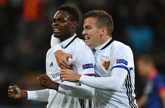 Football. UEFA Champions League. CSKA vs. Basel