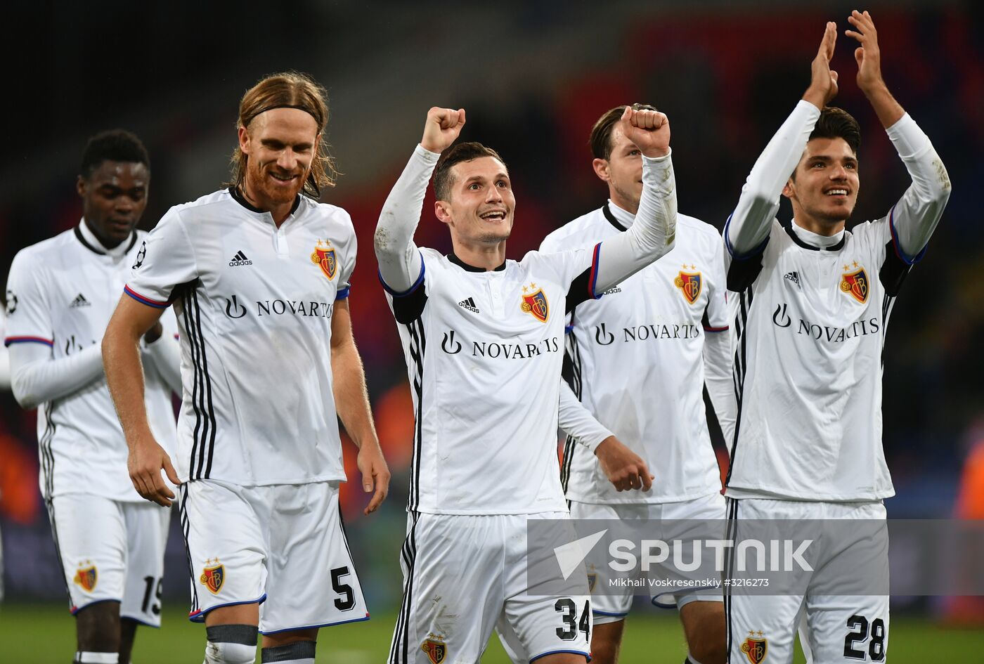 Football. UEFA Champions League. CSKA vs. Basel
