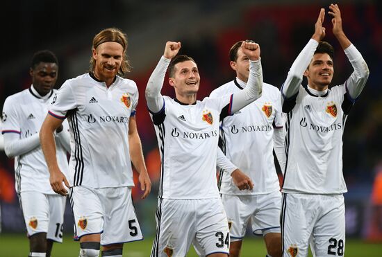 Football. UEFA Champions League. CSKA vs. Basel