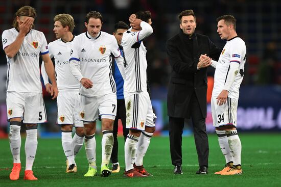 Football. UEFA Champions League. CSKA vs. Basel