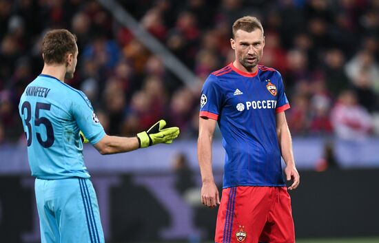 Football. UEFA Champions League. CSKA vs. Basel